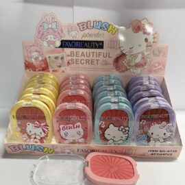 RUBOR COMPACTO 24 PIEZAS 6719