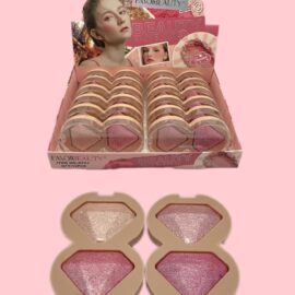 DUO ILUMINADOR RUBOR 12 PIEZAS 6751