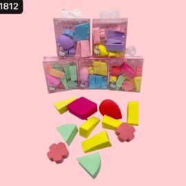 6 SET ESPONJAS APLICADORAS 12 PIEZAS FB1812