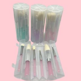 ESTUCHE CIRCULAR CON 6 BROCHAS 12 PIEZAS FB1850