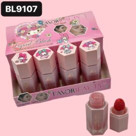 RUBOR LIQUIDO CON ESPONJA 12 PIEZAS BL9107