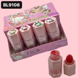 RUBOR LIQUIDO CON ESPONJA 12 PIEZAS BL9108