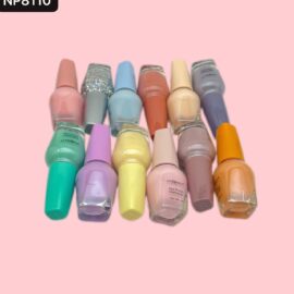 SET ESMALTE PARA UÑAS 12 PIEZAS NP8110