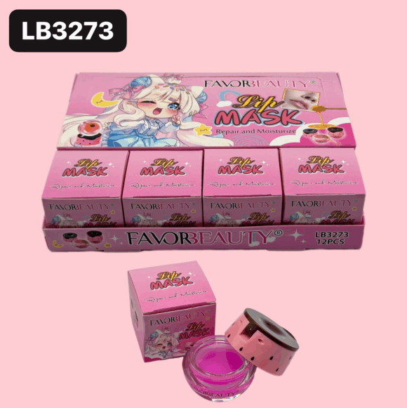 Bálsamo Tarro Fresa 12 Piezas Lb3273
