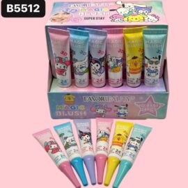 Rubor líquido Sanrio 24 pz B5512