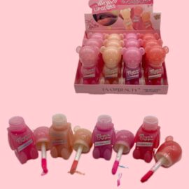 Lip gloss osos color 12 pz LG3673