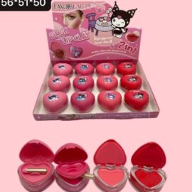 Lip color y blush mousse 12 pz BL9326