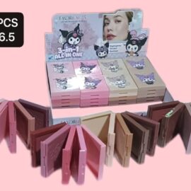 3 en 1 Highlighter/Blusher/Contour Kuromi 6830 12 pz