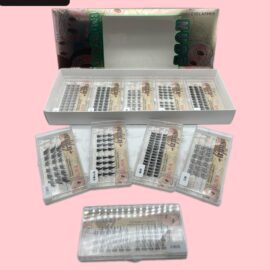 Extención de pestañas tipo coreanas FB1253 10 pz